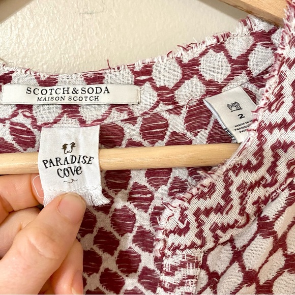 Scotch & Soda Paradise Cove Dress Beach Cover Up Size 2 - Picture 6 of 7